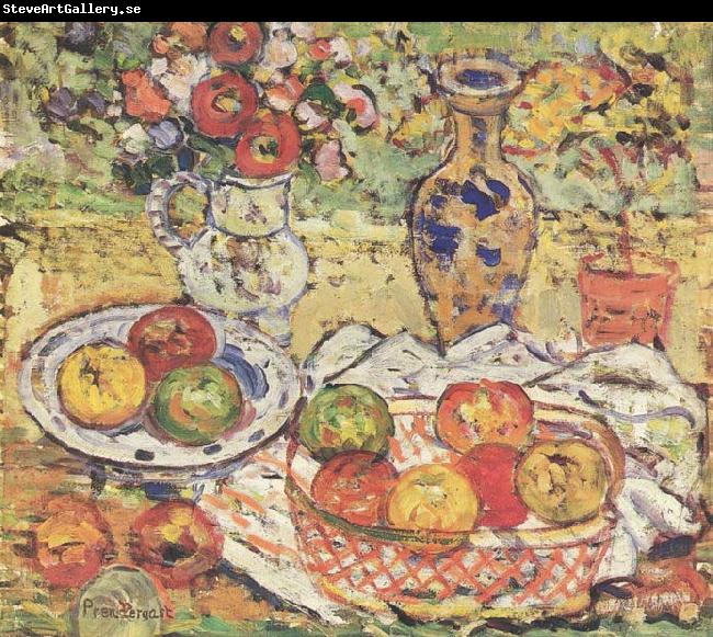 Maurice Prendergast Still Life w Apples